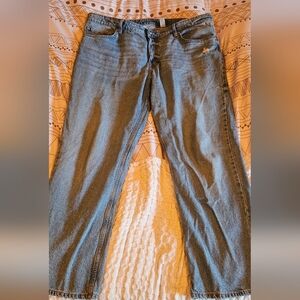 H&M Light Blue Straight Leg Jeans